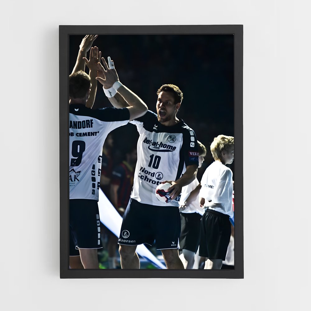 Poster Élévation des Champions – affiche Handball (vue 2)